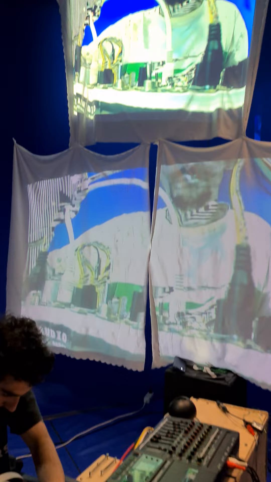 Audiovisual Performance at Lusófona — project visual 1