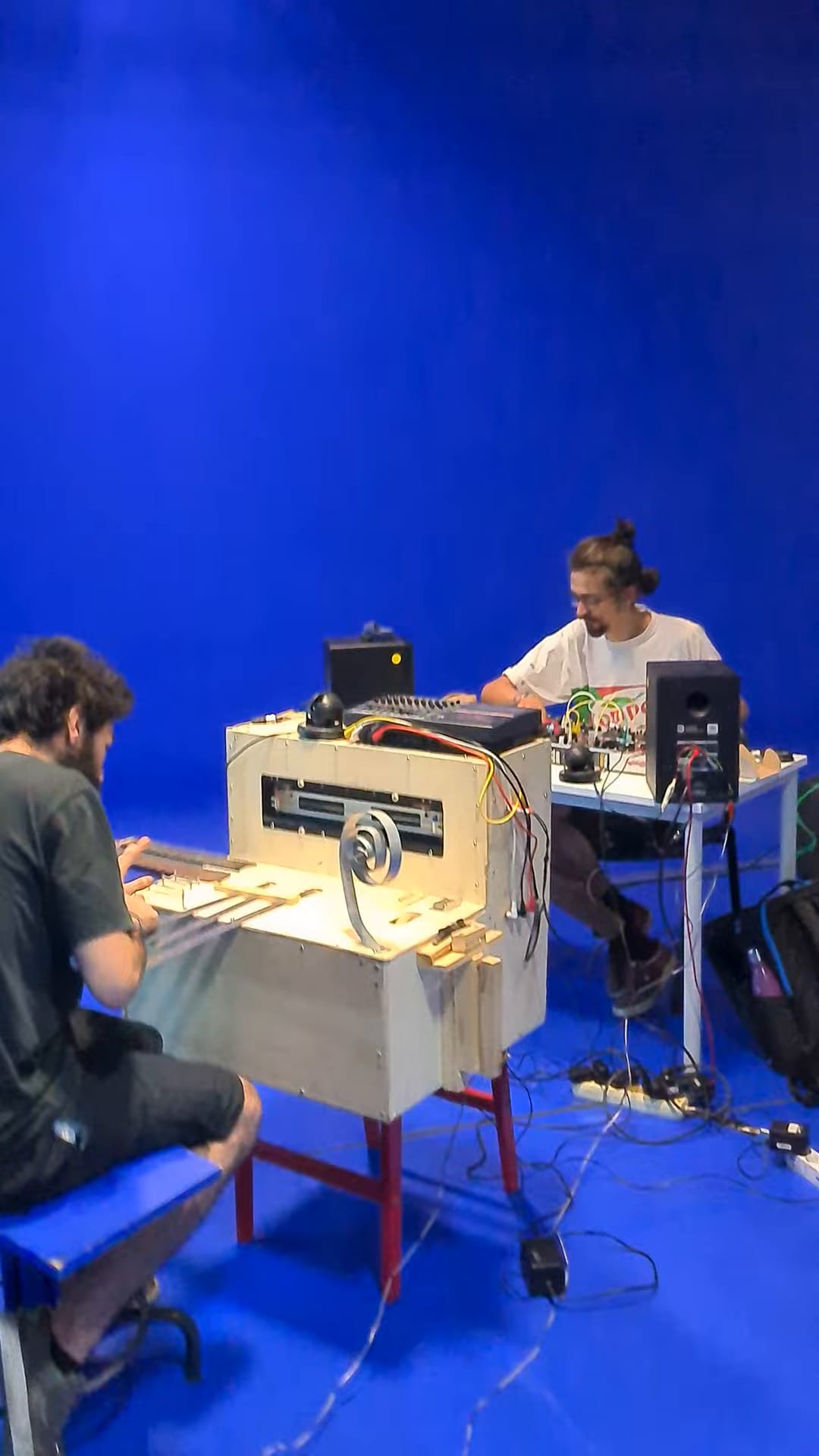 Audiovisual Performance at Lusófona — project visual 2