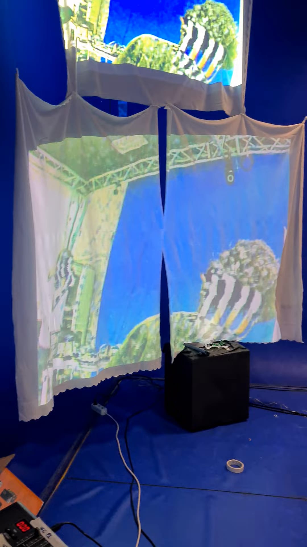Audiovisual Performance at Lusófona — project visual 3